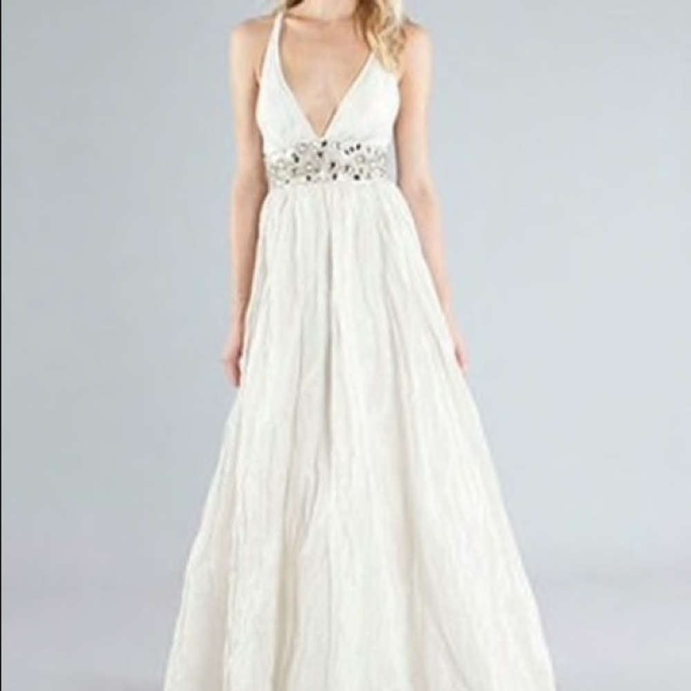 Nicole Miller Bridal Wedding Gown KA0011 Sz 10